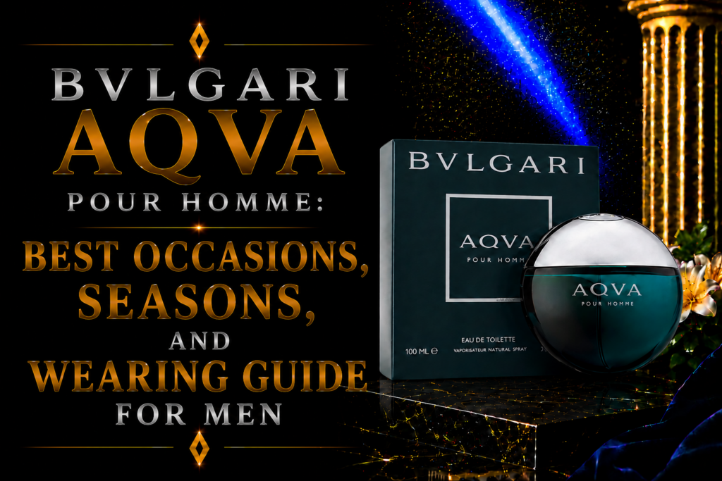 BVLGARI Aqva Pour Homme: Best Occasions, Seasons, and Wearing Guide for Men