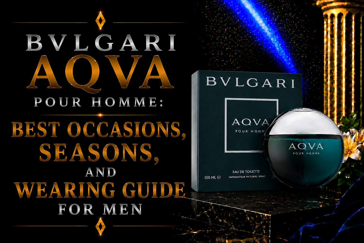 BVLGARI Aqva Pour Homme: Best Occasions, Seasons, and Wearing Guide for Men
