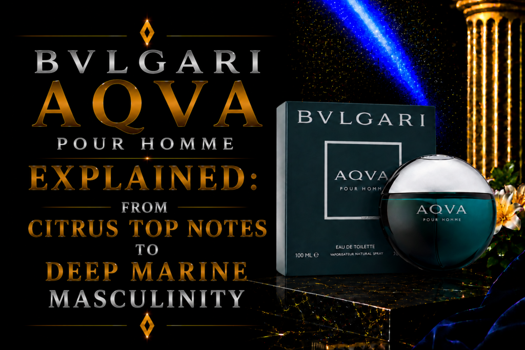 BVLGARI Aqva Pour Homme Explained: From Citrus Top Notes to Deep Marine Masculinity