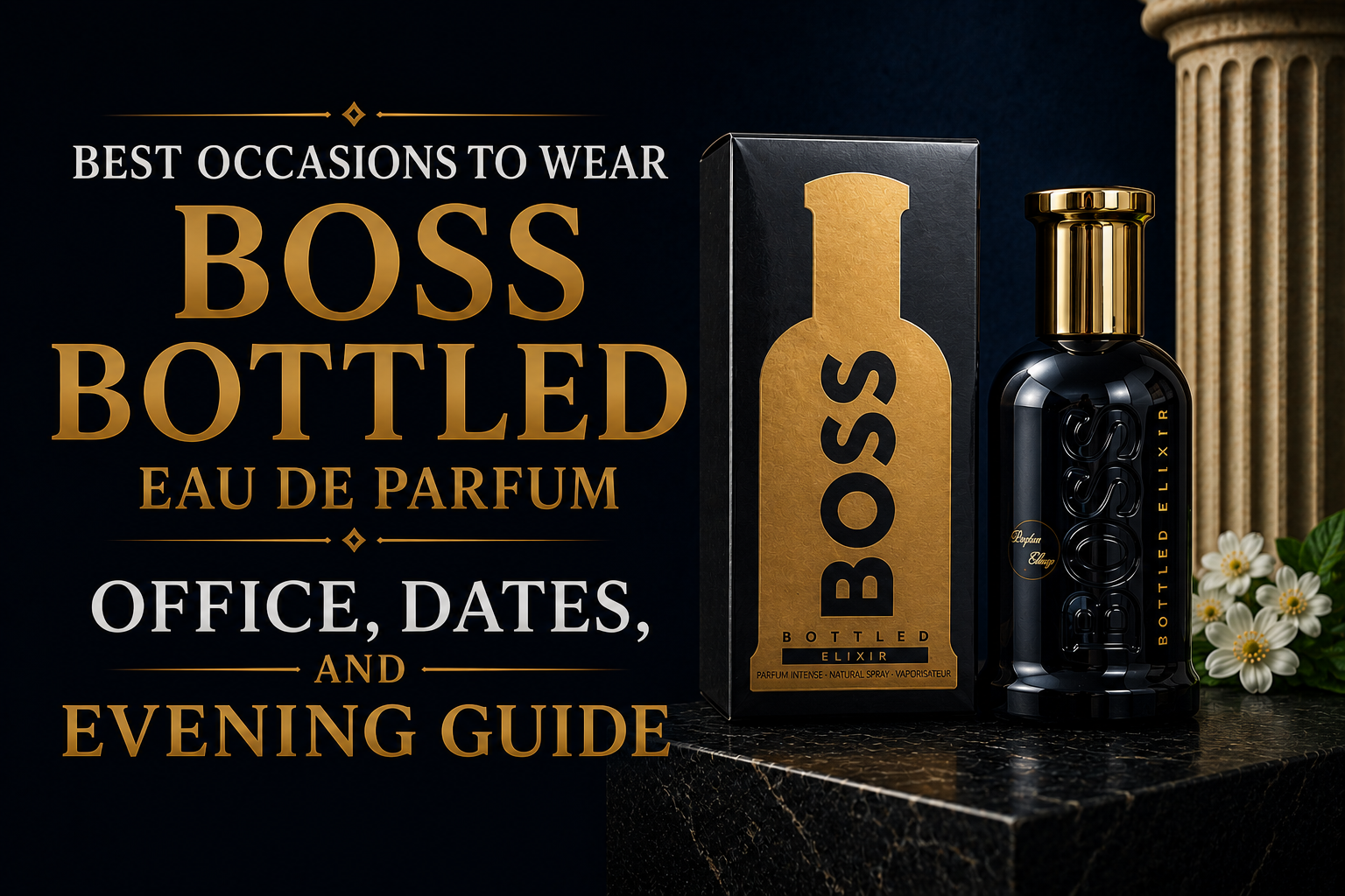 Best Occasions to Wear Boss Bottled Eau de Parfum: Office, Dates, and Evening Guide