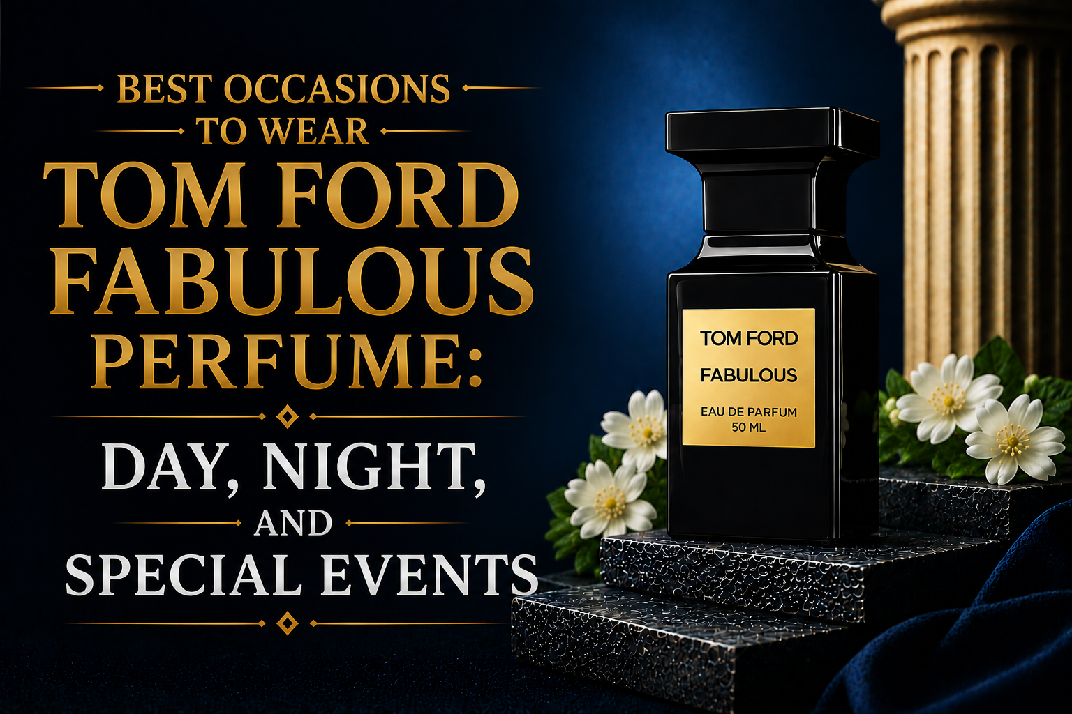 Best Occasions to Wear Tom Ford Fabulous Perfume: Day, Night, and Special Events