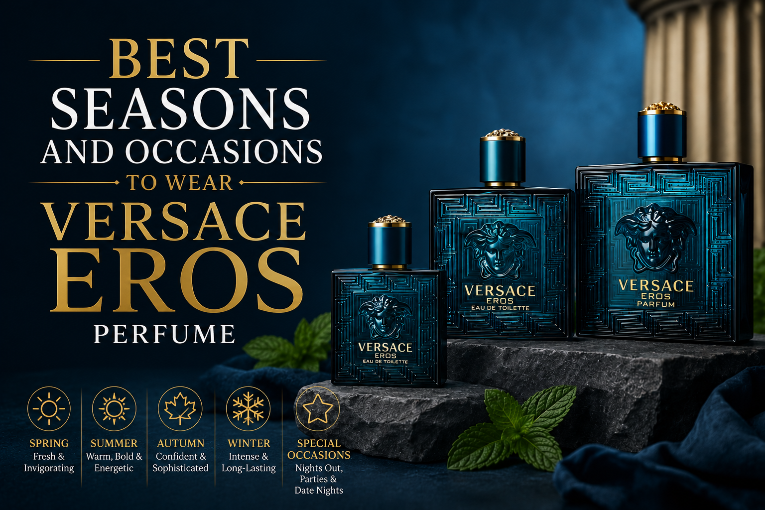 Best Seasons and Occasions to Wear Versace Eros Perfume