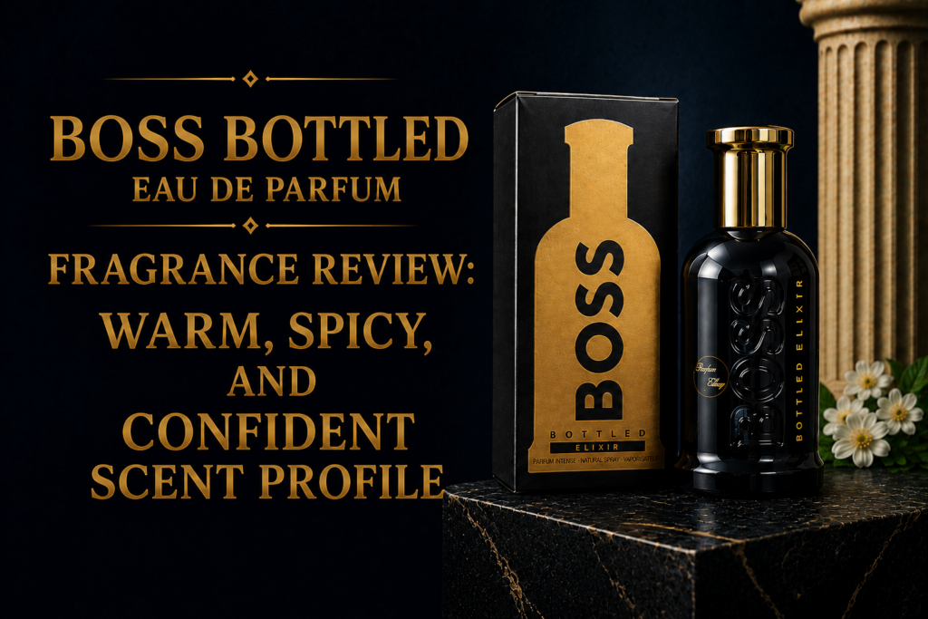Boss Bottled Eau de Parfum Fragrance Review: Warm, Spicy, and Confident Scent Profile