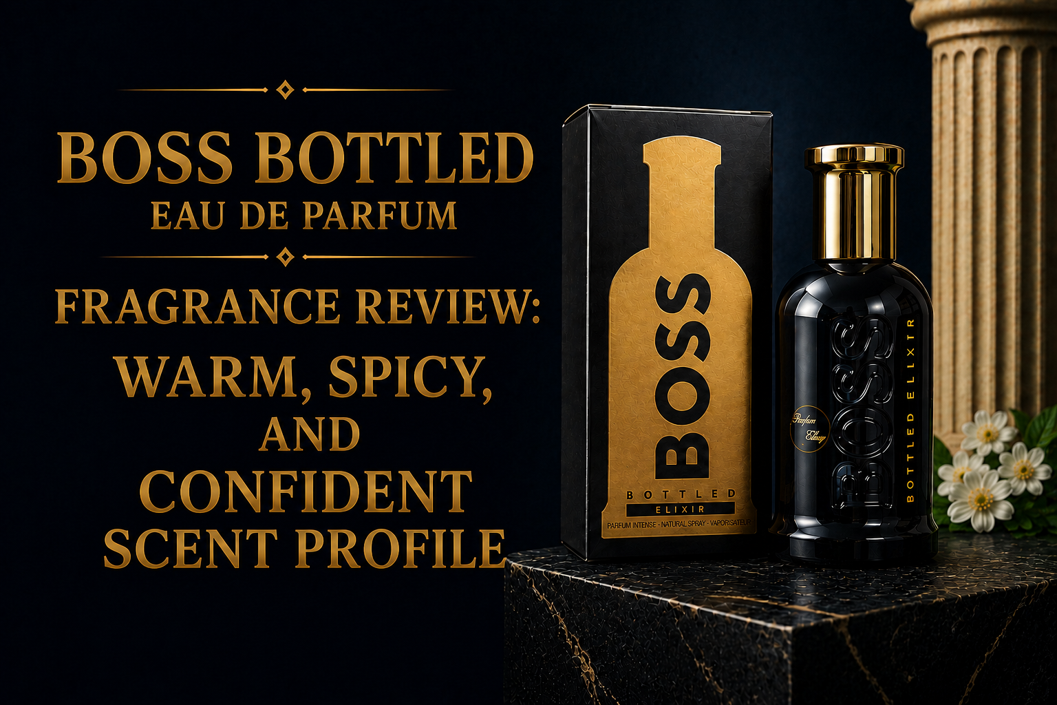 Boss Bottled Eau de Parfum Fragrance Review: Warm, Spicy, and Confident Scent Profile