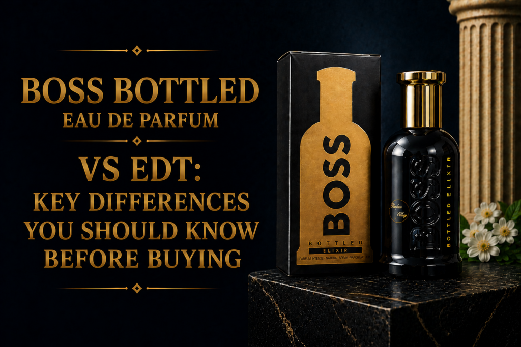 Boss Bottled Eau de Parfum vs EDT: Key Differences You Should Know Before Buying