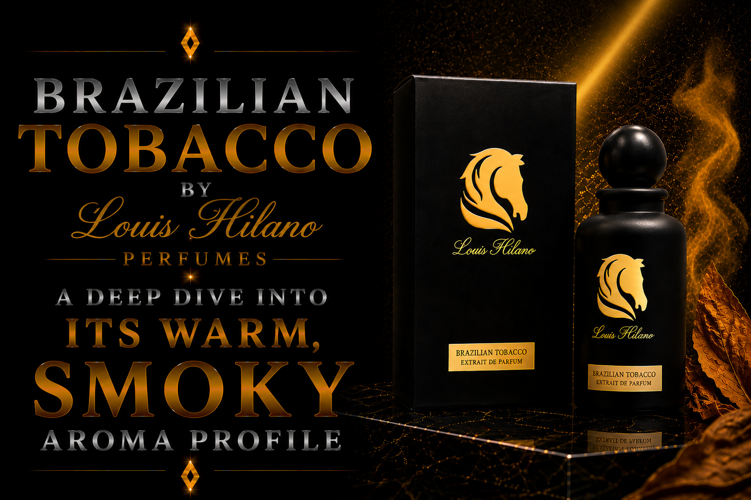 Brazilian Tobacco by Louis Hilano Perfumes: A Deep Dive Into Its Warm, Smoky Aroma Profile