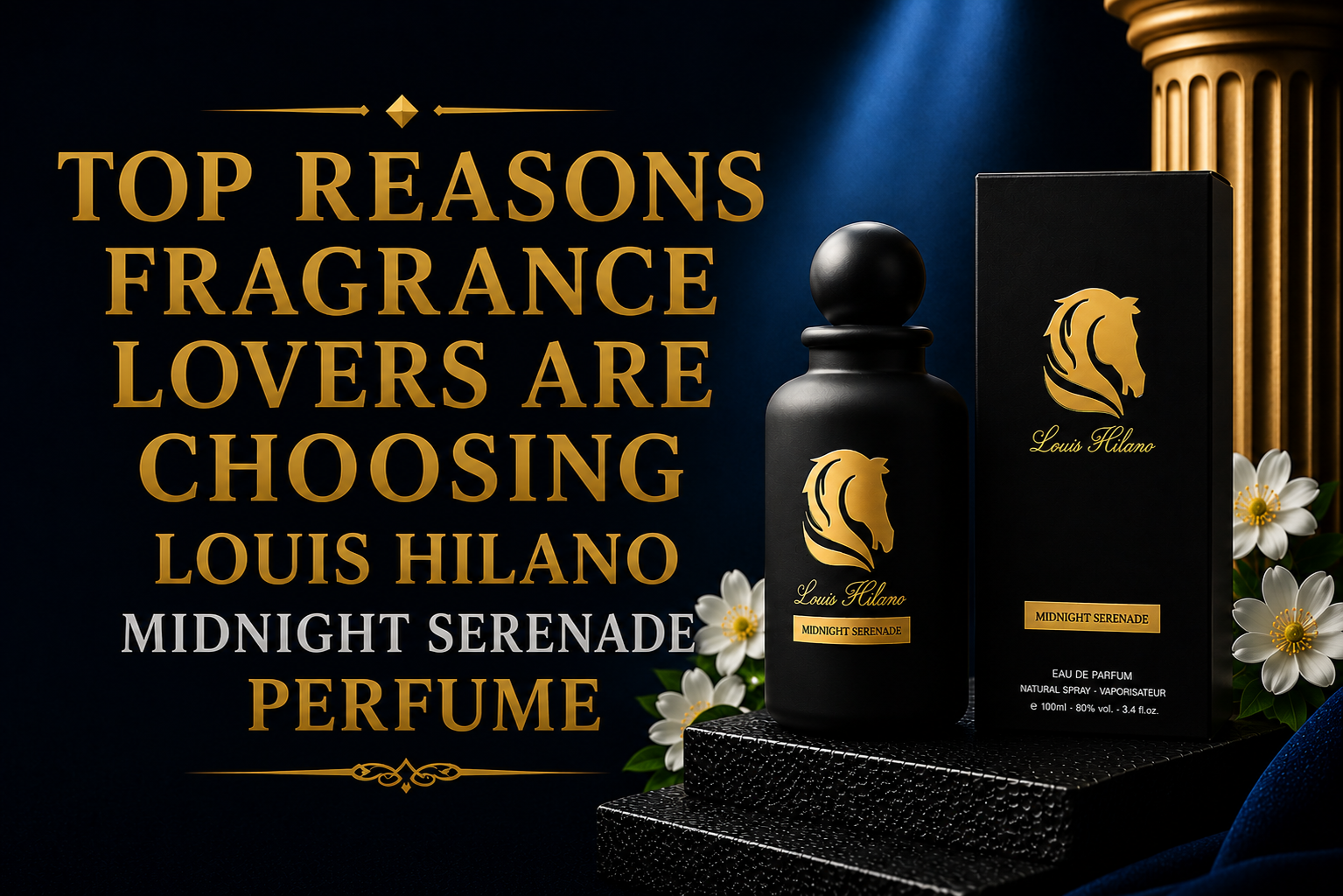 Top Reasons Fragrance Lovers Are Choosing Louis Hilano Midnight Serenade Perfume