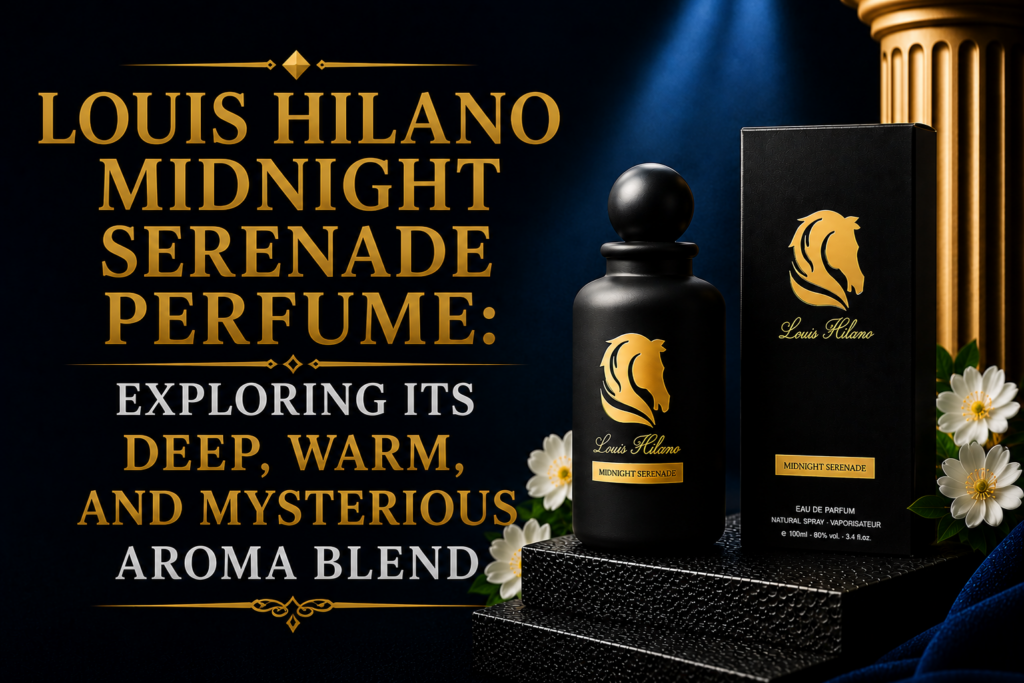 Louis Hilano Midnight Serenade Perfume: Exploring Its Deep, Warm, and Mysterious Aroma Blend