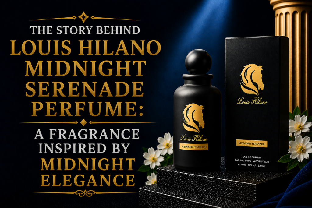 The Story Behind Louis Hilano Midnight Serenade Perfume: A Fragrance Inspired by Midnight Elegance