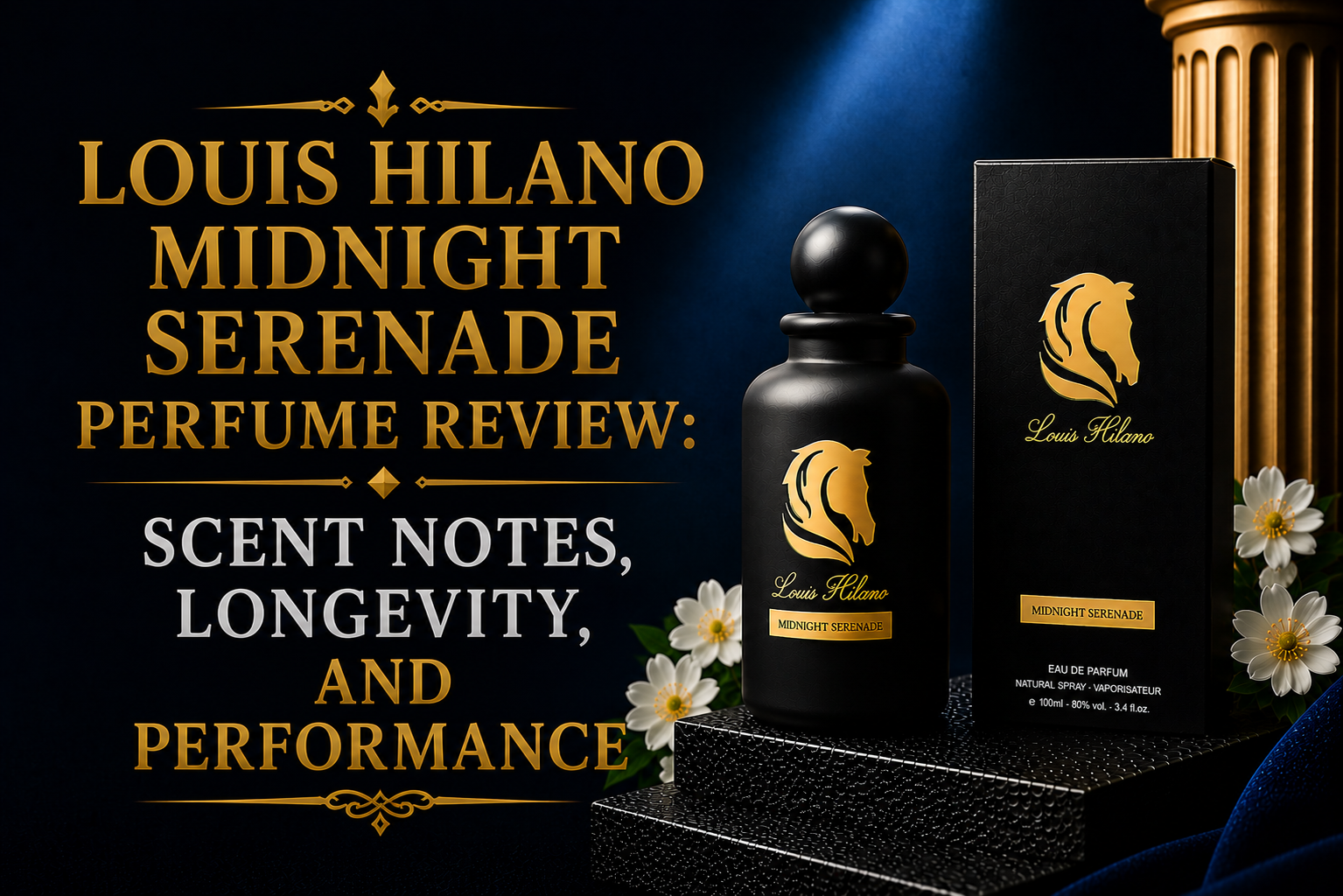 Louis Hilano Midnight Serenade Perfume Review: Scent Notes, Longevity, and Performance
