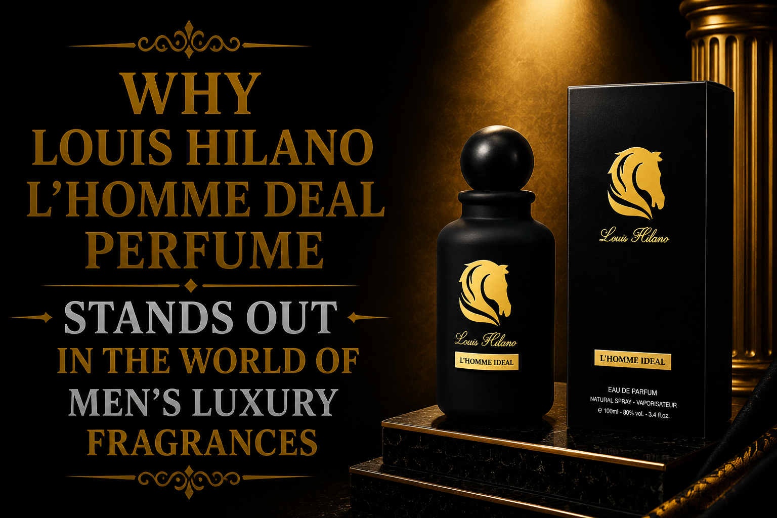 Why Louis Hilano L’Homme Deal Perfume Stands Out in the World of Men’s Luxury Fragrances