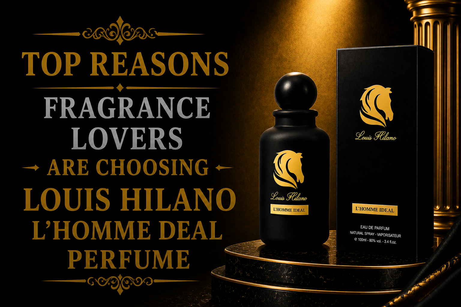 Top Reasons Fragrance Lovers Are Choosing Louis Hilano L’Homme Deal Perfume