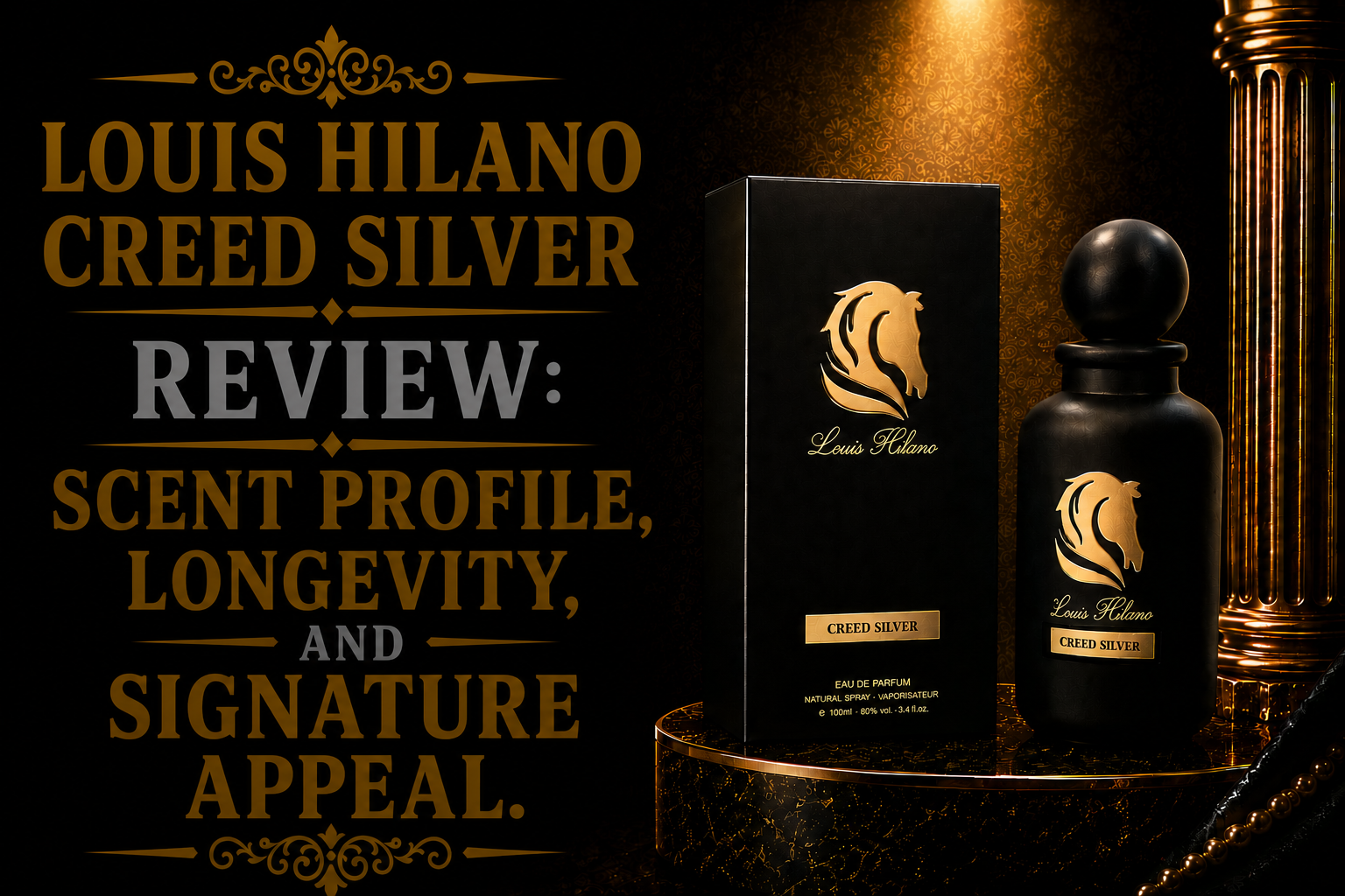 Louis Hilano Creed Silver Review: Scent Profile, Longevity, and Signature Appeal