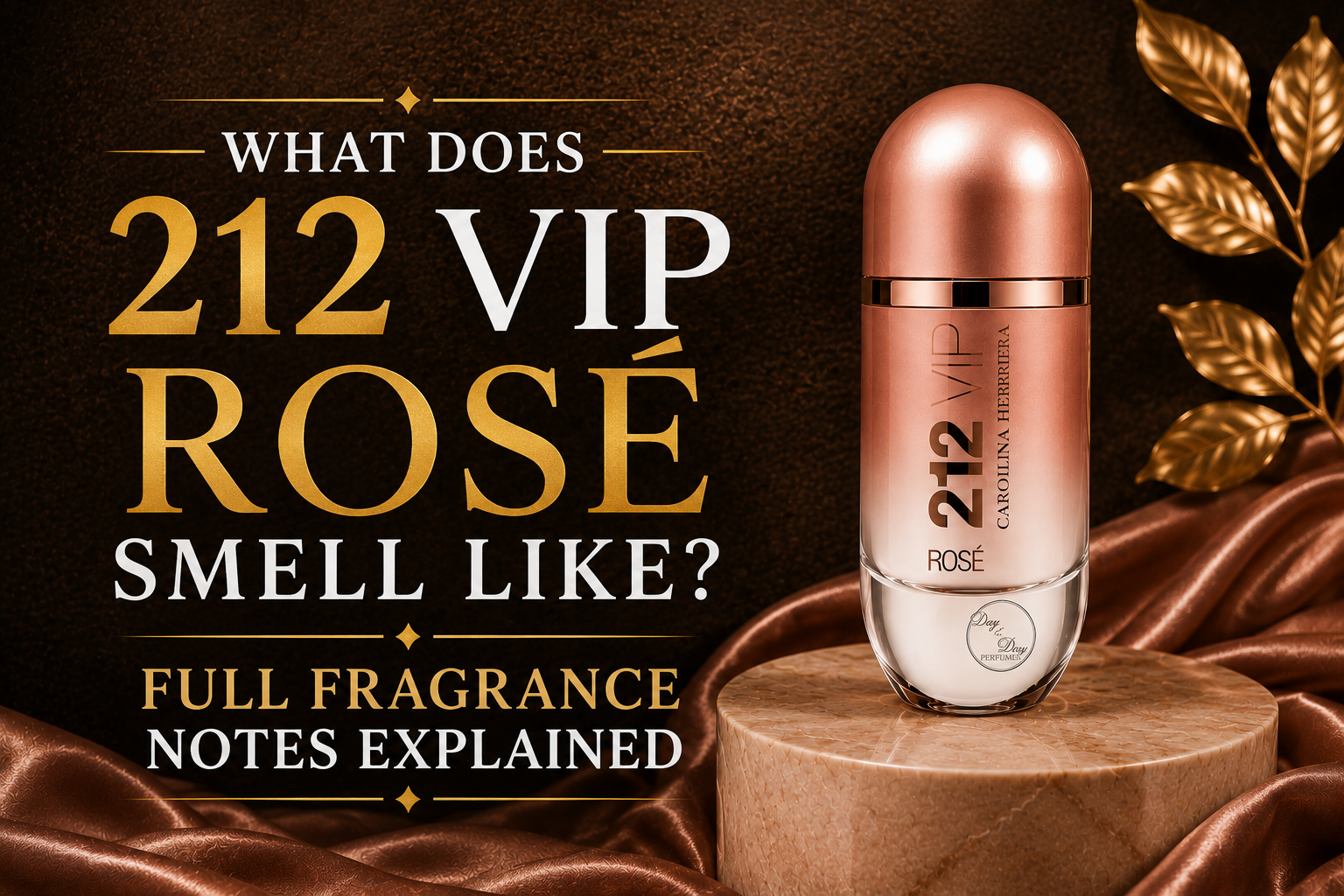 What Does 212 VIP Rosé Smell Like? Full Fragrance Notes Explained