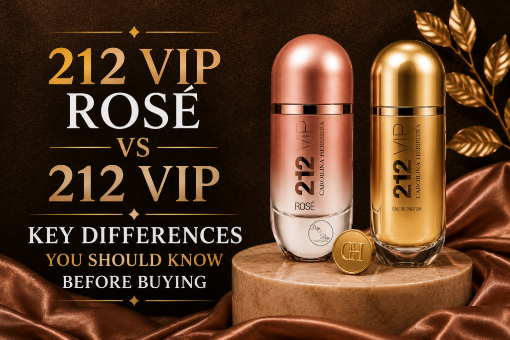 212 VIP Rosé vs 212 VIP: Key Differences You Should Know Before Buying