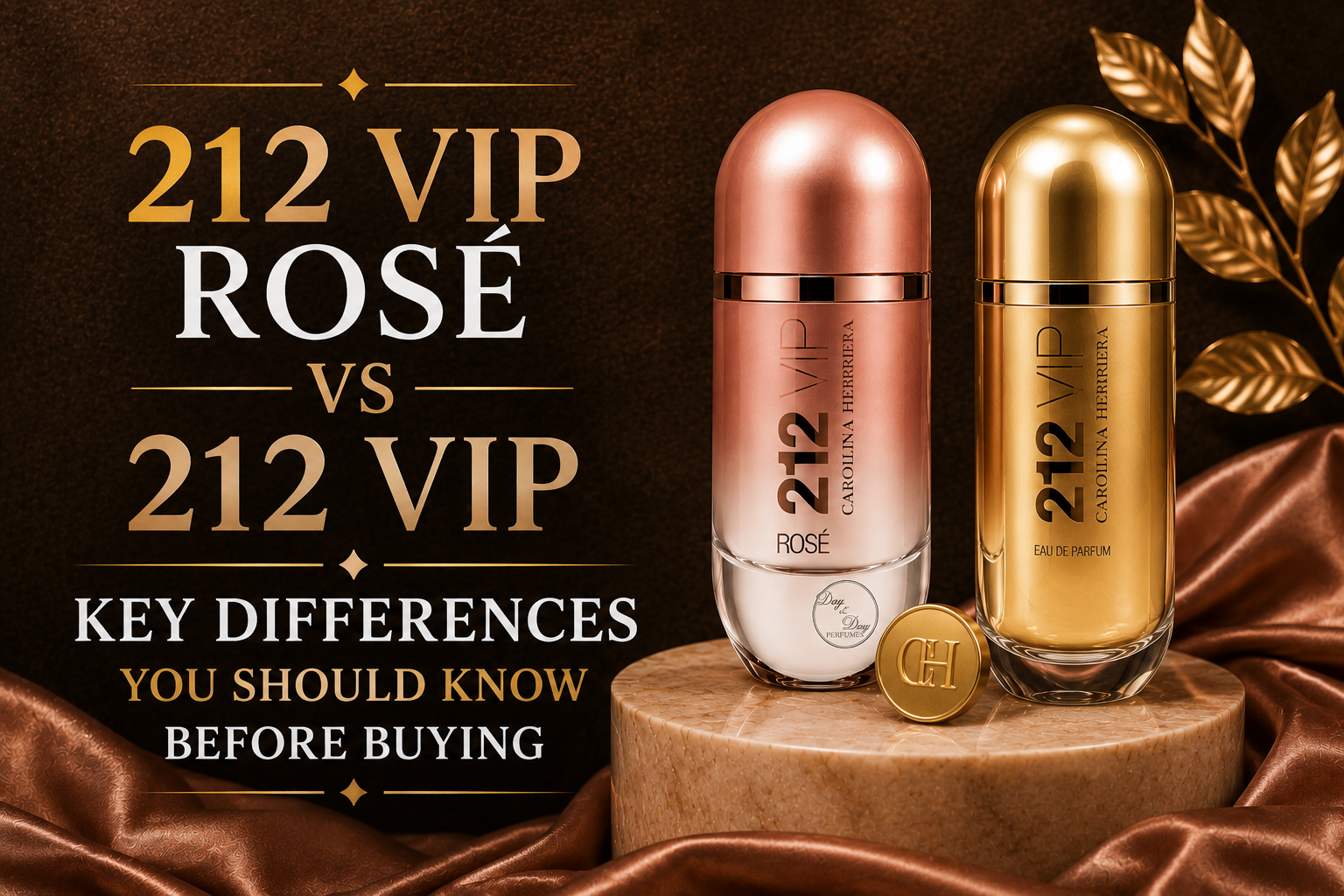 212 VIP Rosé vs 212 VIP: Key Differences You Should Know Before Buying