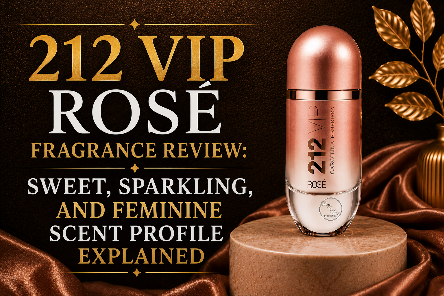 212 VIP Rosé Fragrance Review: Sweet, Sparkling, and Feminine Scent Profile Explained