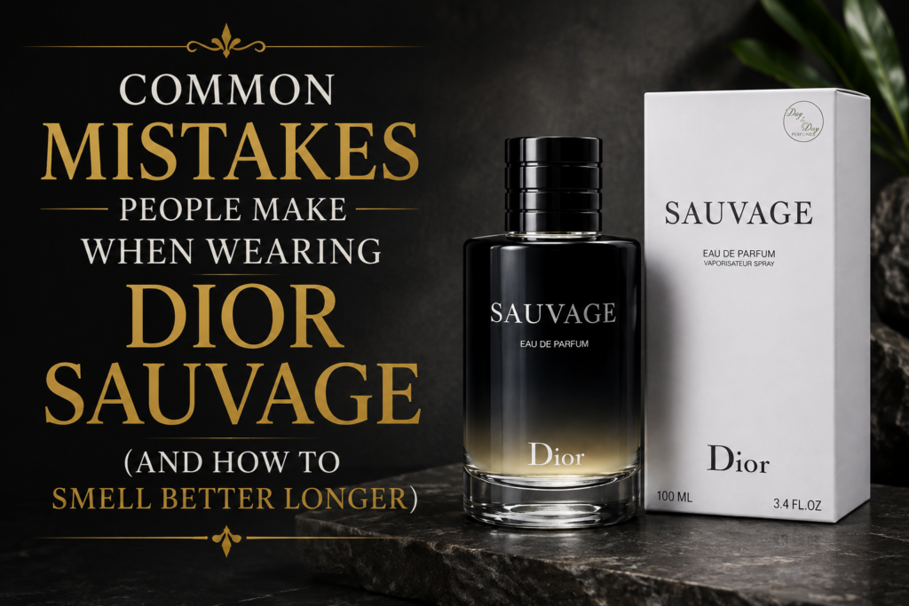 Common Mistakes People Make When Wearing Dior Sauvage (And How to Smell Better Longer