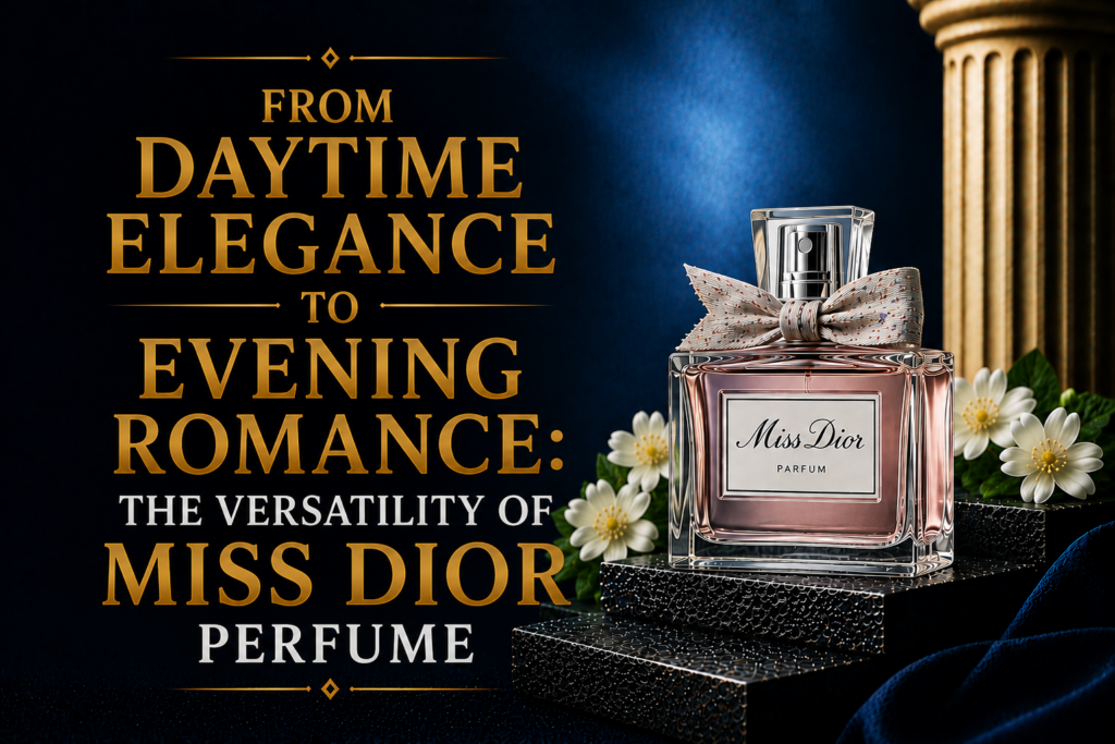 From Daytime Elegance to Evening Romance: The Versatility of Miss Dior Perfume