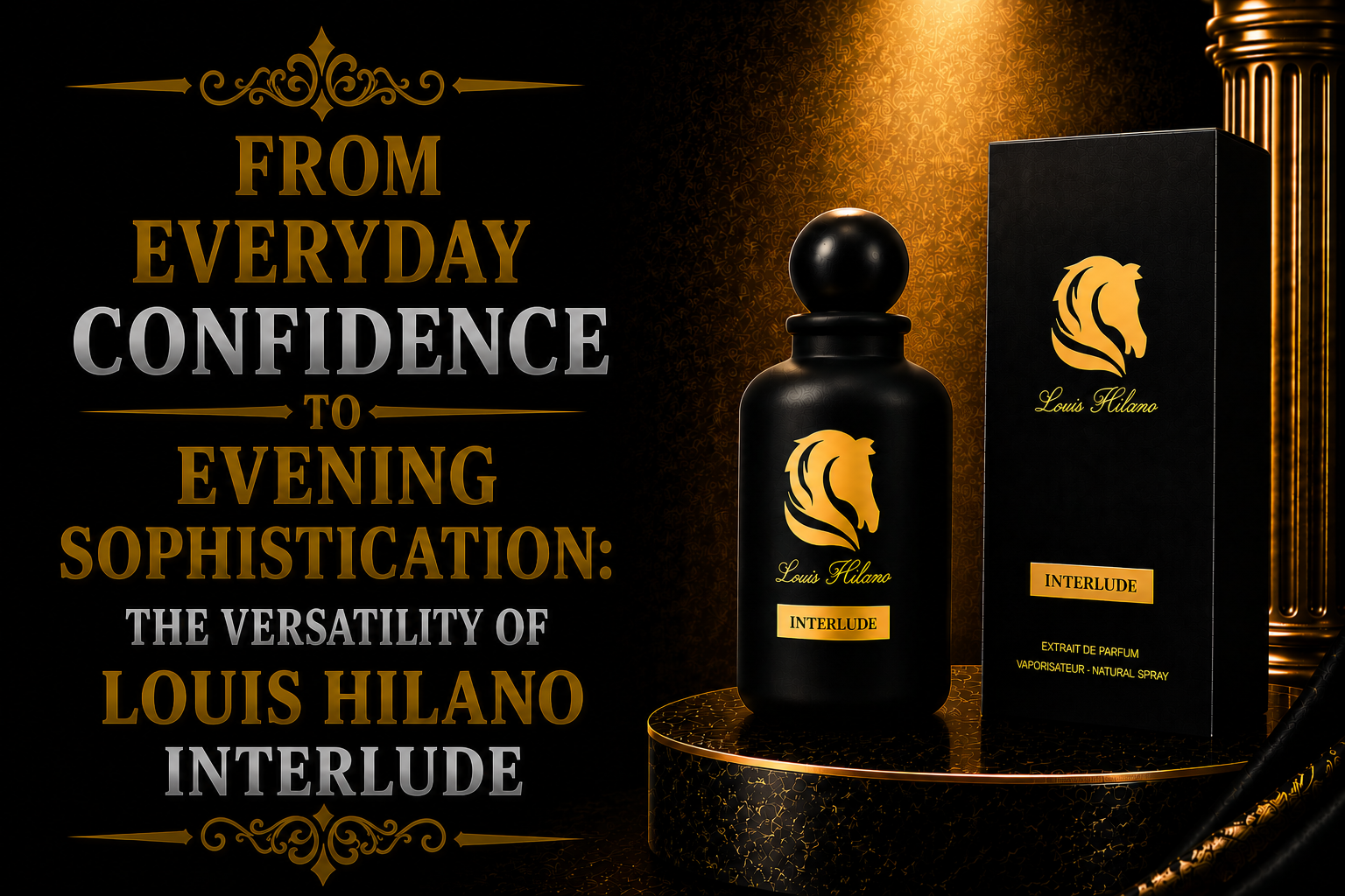 From Everyday Confidence to Evening Sophistication: The Versatility of Louis Hilano Interlude