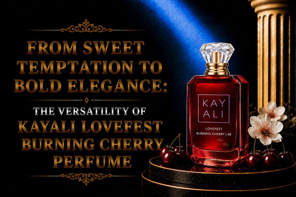 From Sweet Temptation to Bold Elegance: The Versatility of Kayali Lovefest Burning Cherry Perfume
