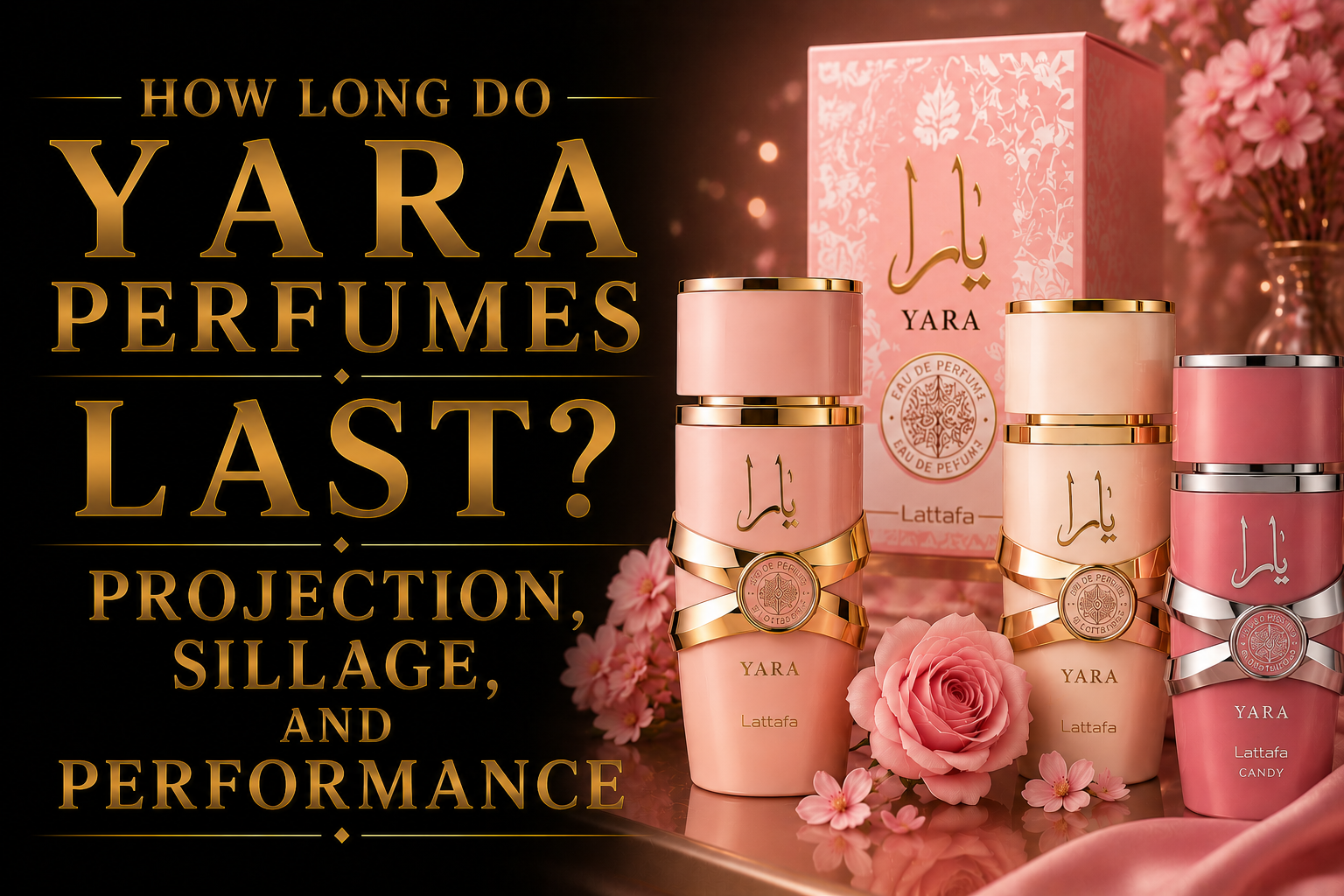How Long Do Yara Perfumes Last? Projection, Sillage, and Performance