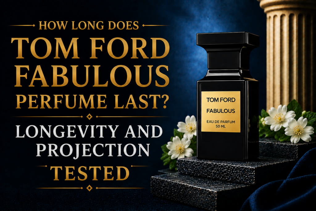 How Long Does Tom Ford Fabulous Perfume Last? Longevity and Projection Tested