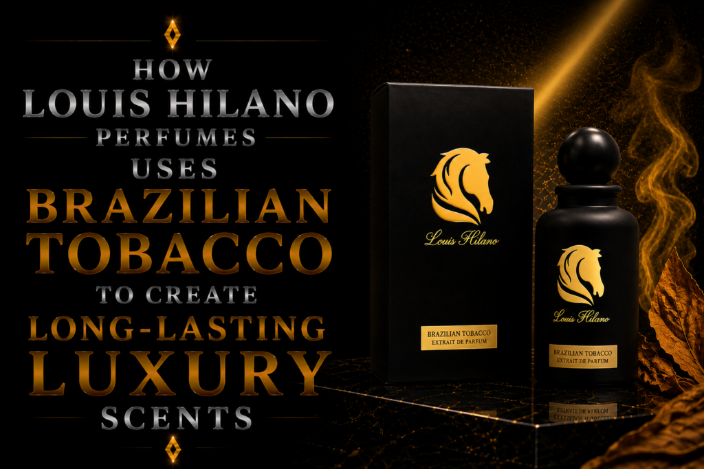How Louis Hilano Perfumes Uses Brazilian Tobacco to Create Long-Lasting Luxury Scents