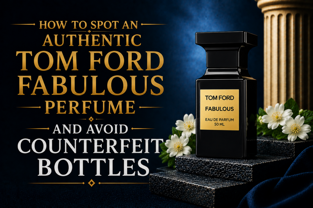 How to Spot an Authentic Tom Ford Fabulous Perfume and Avoid Counterfeit Bottles