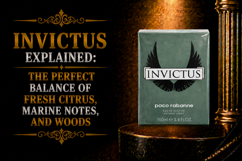 Invictus Explained: The Perfect Balance of Fresh Citrus, Marine Notes, and Woods
