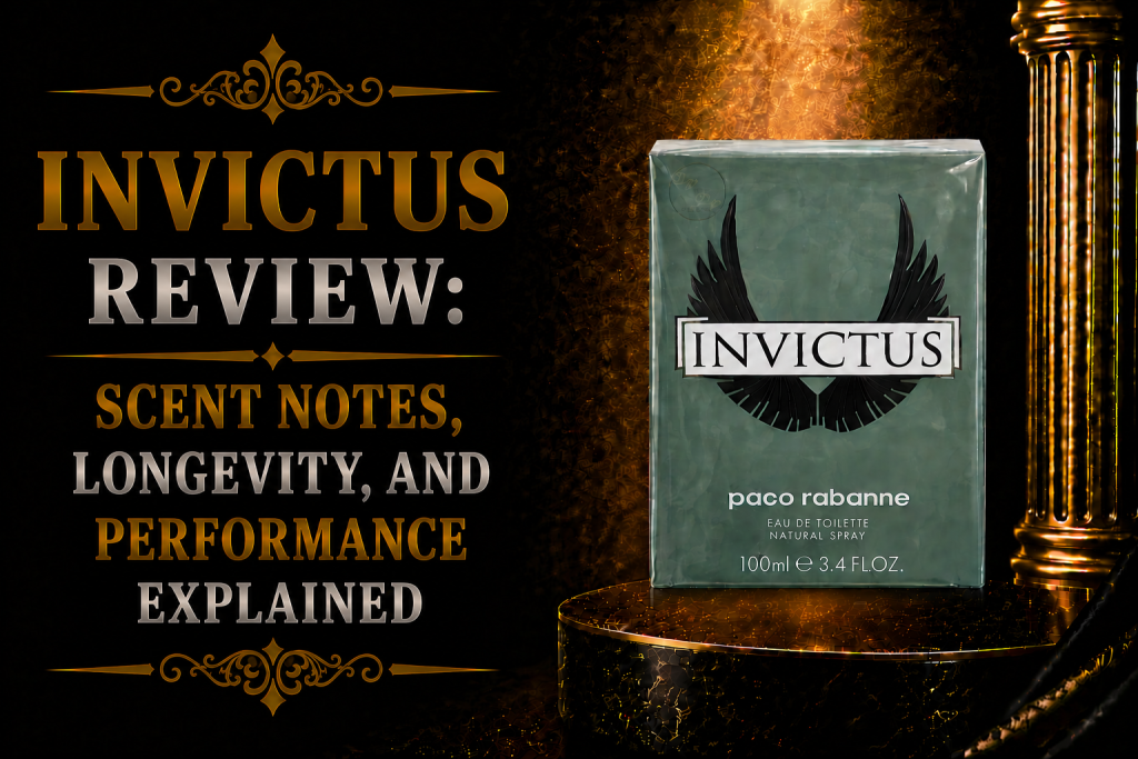 Invictus Review: Scent Notes, Longevity, and Performance Explained