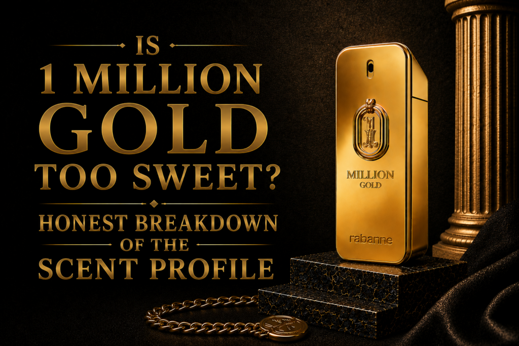 Is 1 Million Gold Too Sweet? Honest Breakdown of the Scent Profile