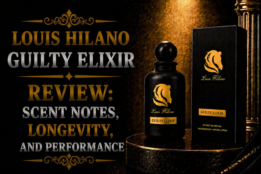 Louis Hilano Guilty Elixir Review: Scent Notes, Longevity, and Performance