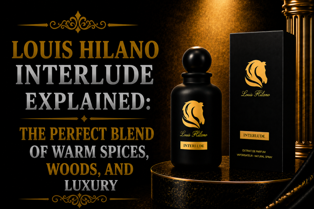 Louis Hilano Interlude Explained: The Perfect Blend of Warm Spices, Woods, and Luxury