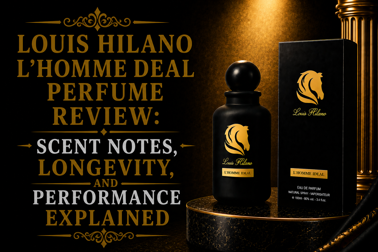 Louis Hilano L’Homme Deal Perfume Review: Scent Notes, Longevity, and Performance Explained