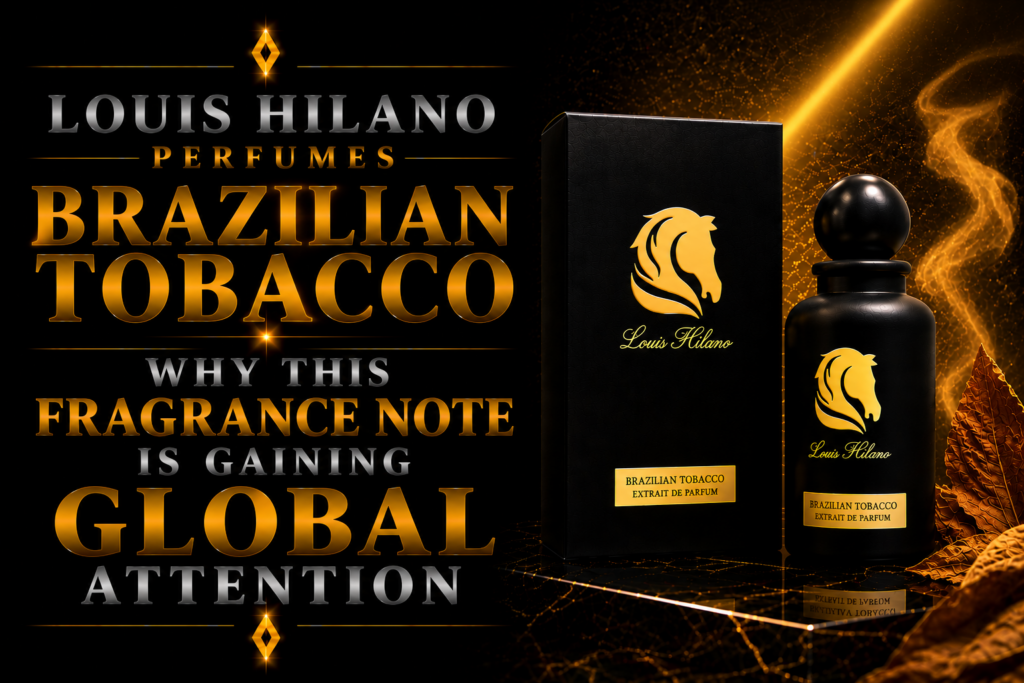 Louis Hilano Perfumes Brazilian Tobacco: Why This Fragrance Note Is Gaining Global Attention