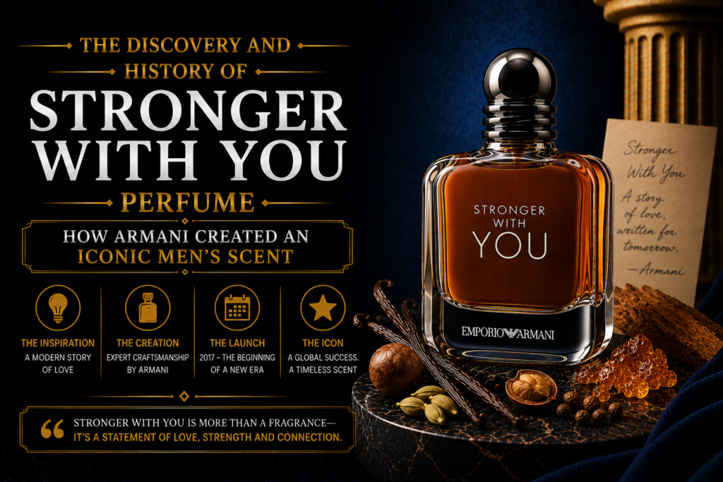 The Discovery and History of Stronger With You Perfume: How Armani Created an Iconic Men’s Scent
