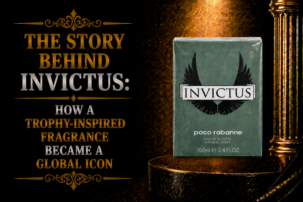 The Story Behind Invictus: How a Trophy-Inspired Fragrance Became a Global Icon
