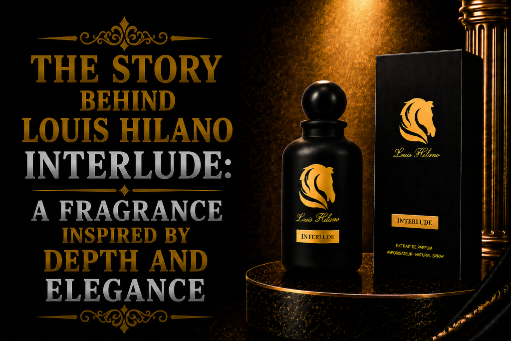The Story Behind Louis Hilano Interlude: A Fragrance Inspired by Depth and Elegance