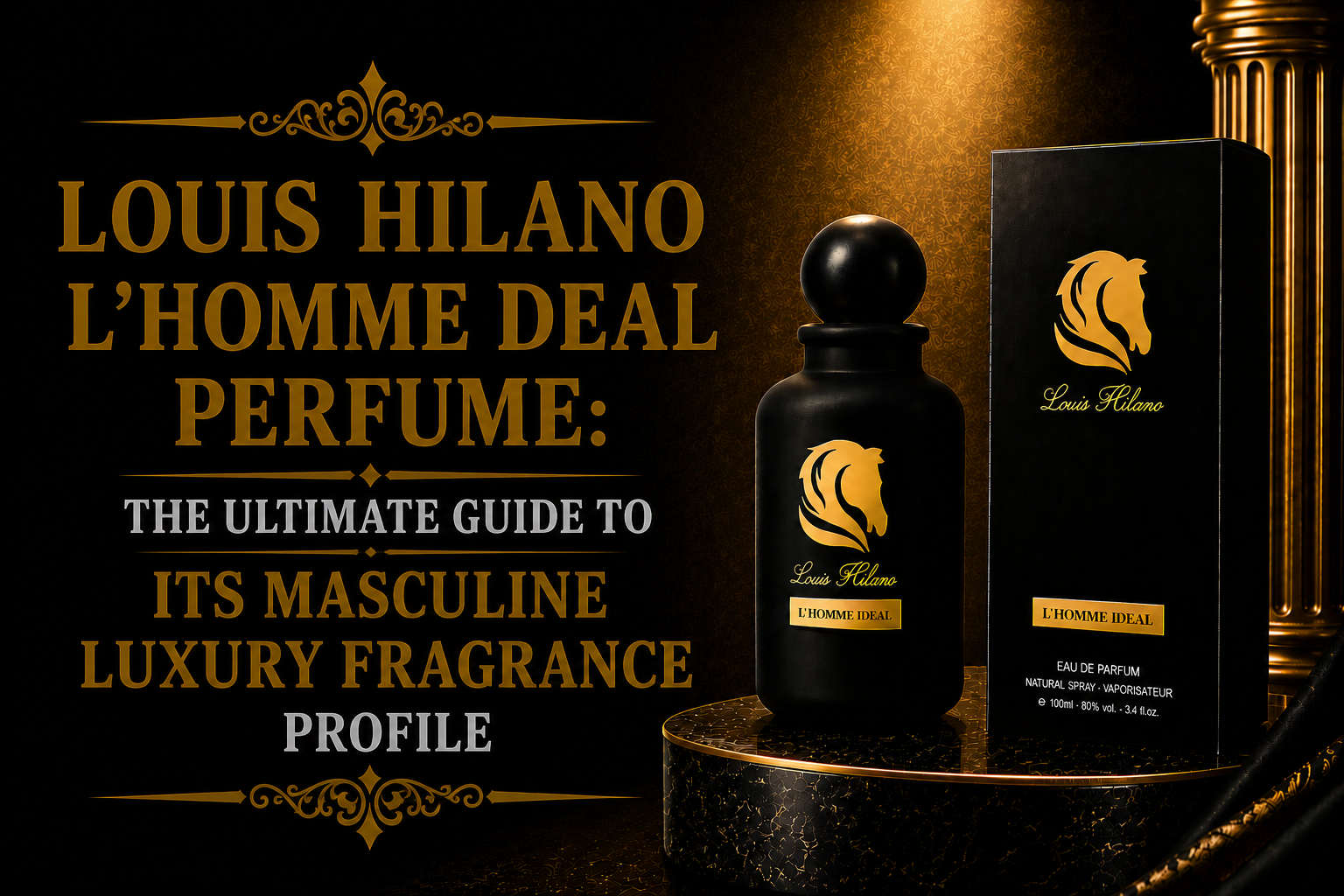 Louis Hilano L’Homme Deal Perfume: The Ultimate Guide to Its Masculine Luxury Fragrance Profile