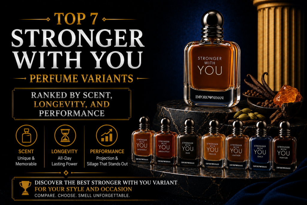 Top 7 Stronger With You Perfume Variants Ranked by Scent, Longevity, and Performance