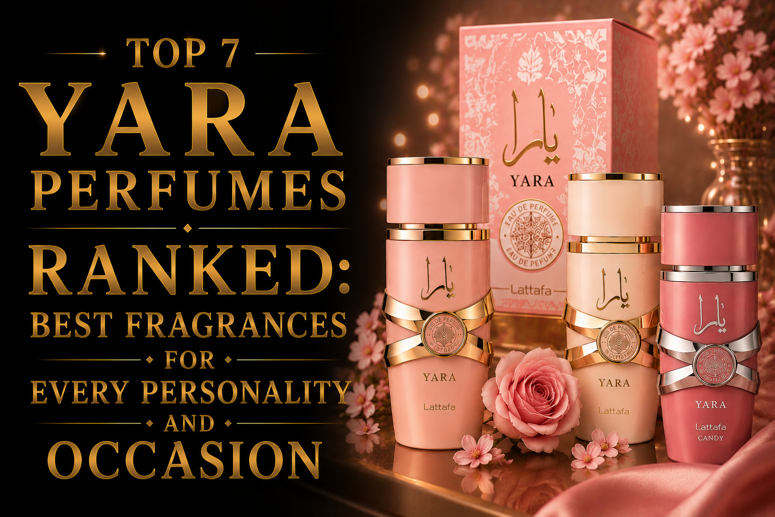 Top 7 Yara Perfumes Ranked: Best Fragrances for Every Personality and Occasion