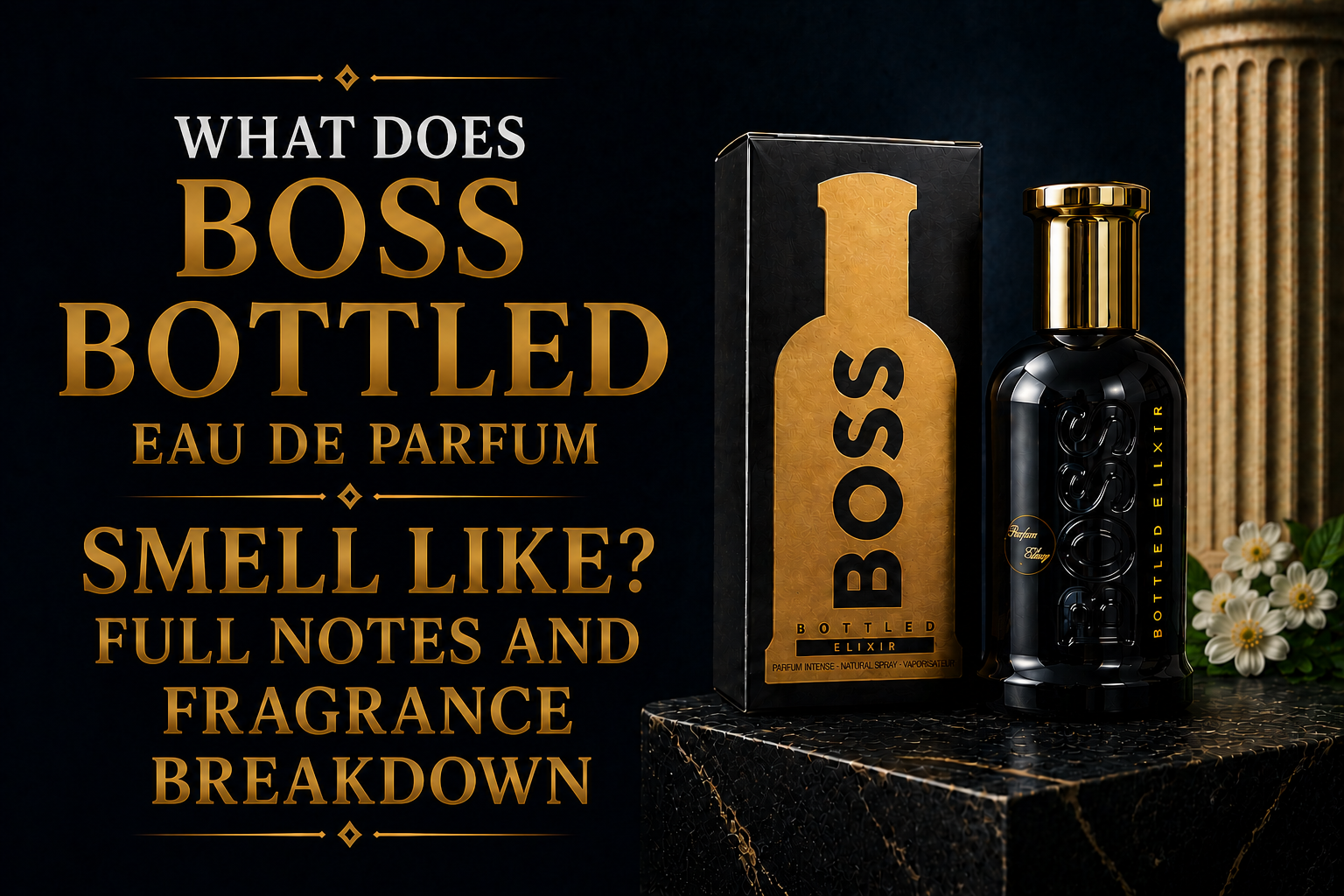 What Does Boss Bottled Eau de Parfum Smell Like? Full Notes and Fragrance Breakdown
