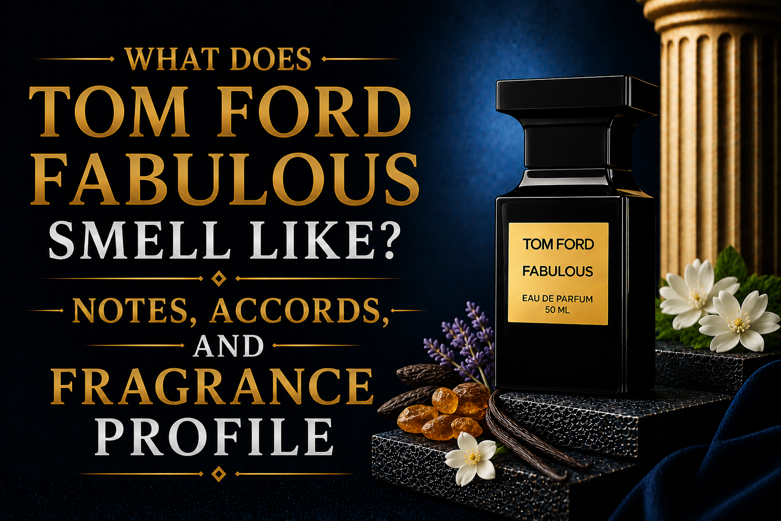 What Does Tom Ford Fabulous Smell Like? Notes, Accords, and Fragrance Profile