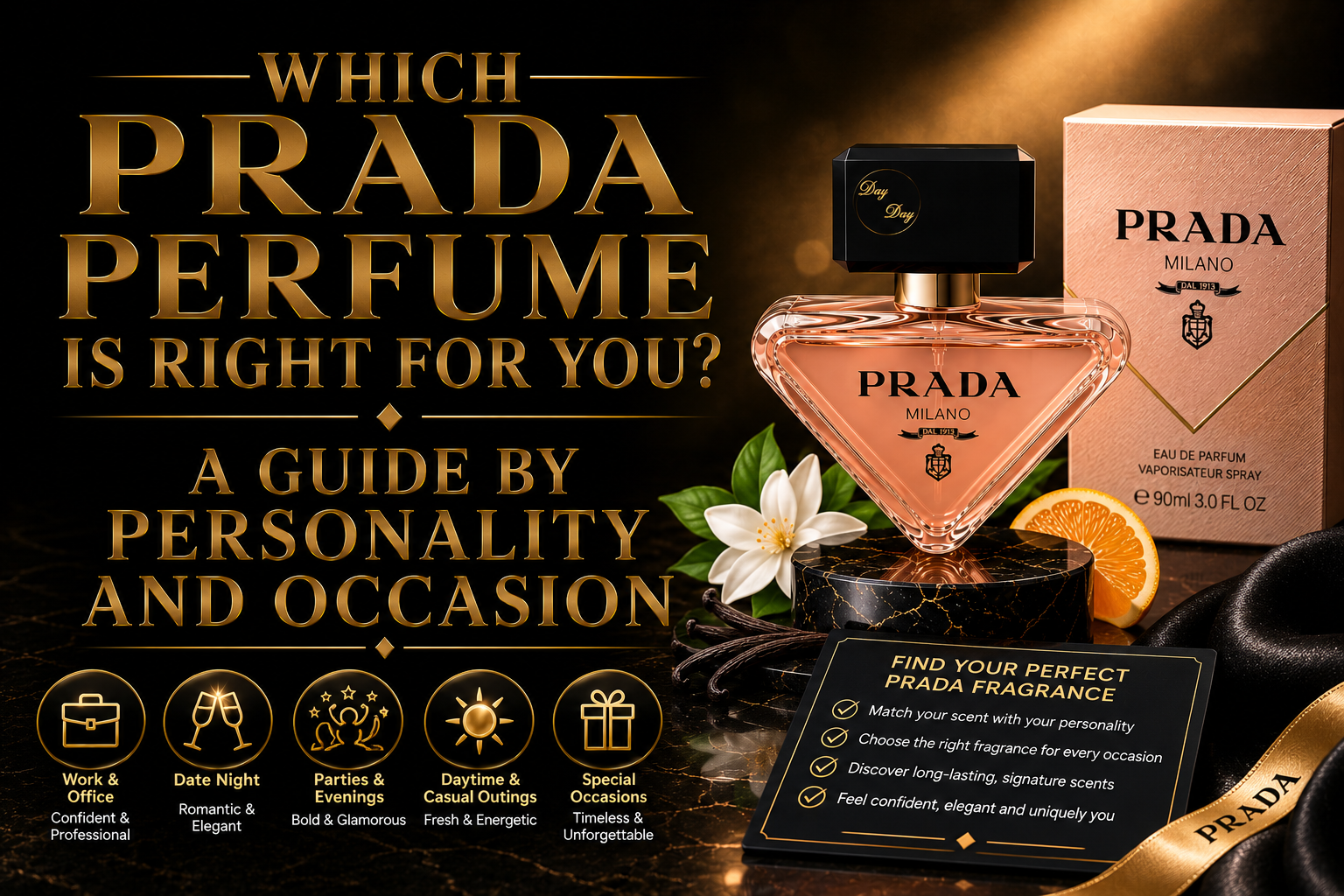 Which Prada Perfume Is Right for You? A Guide by Personality and Occasion