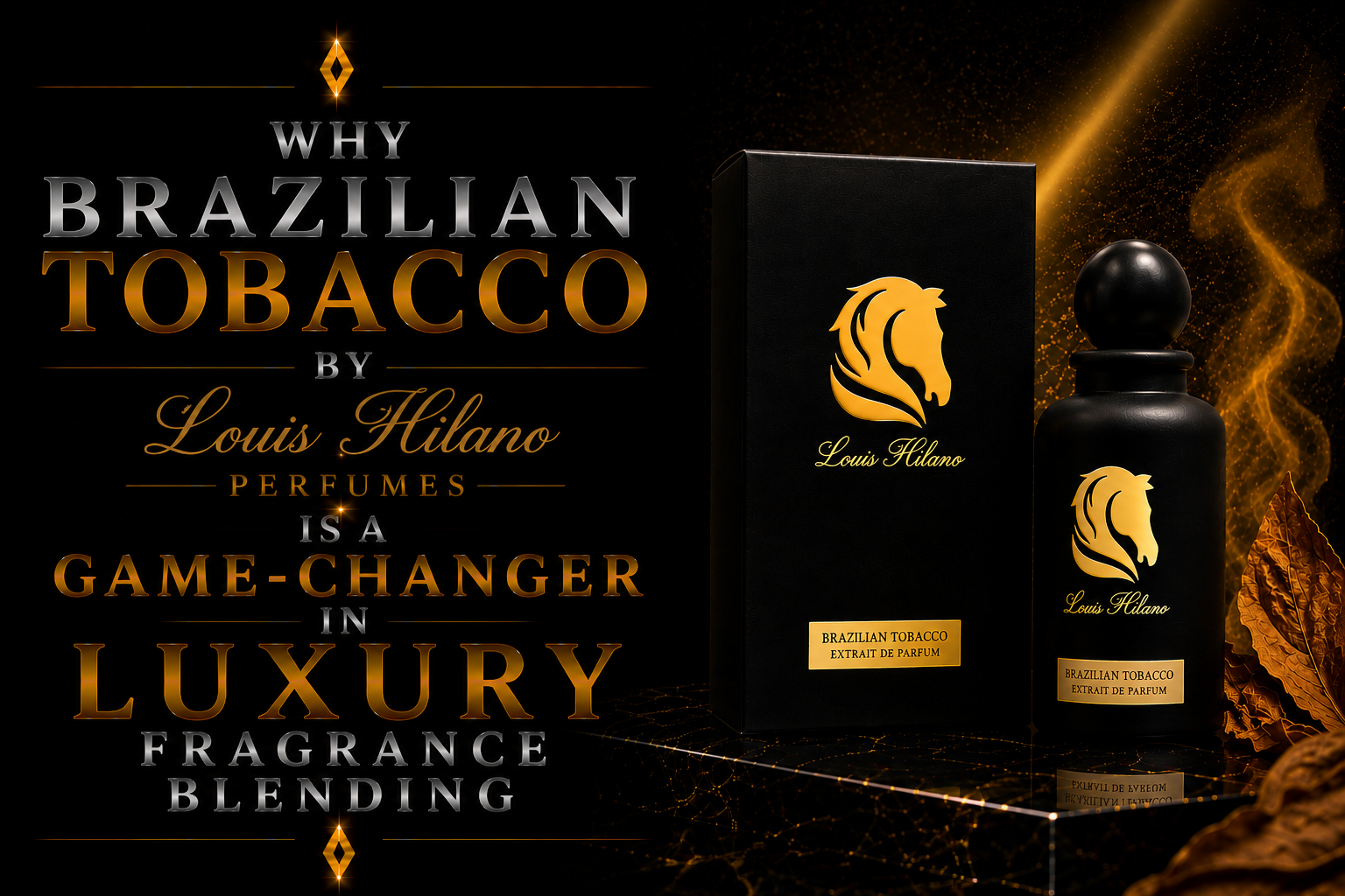 Why Brazilian Tobacco by Louis Hilano Perfumes Is a Game-Changer in Luxury Fragrance Blending