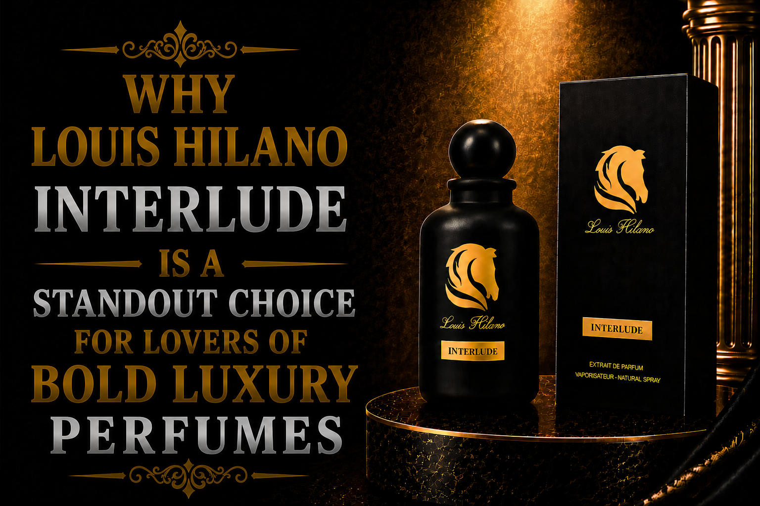 Why Louis Hilano Interlude Is a Standout Choice for Lovers of Bold Luxury Perfumes
