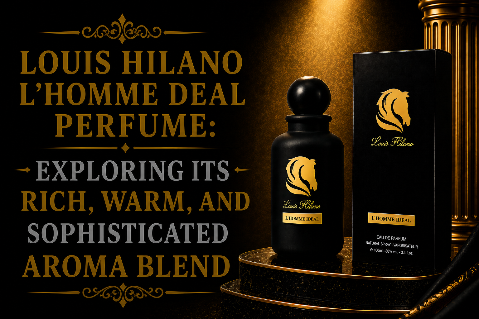 Louis Hilano L’Homme Deal Perfume: Exploring Its Rich, Warm, and Sophisticated Aroma Blend