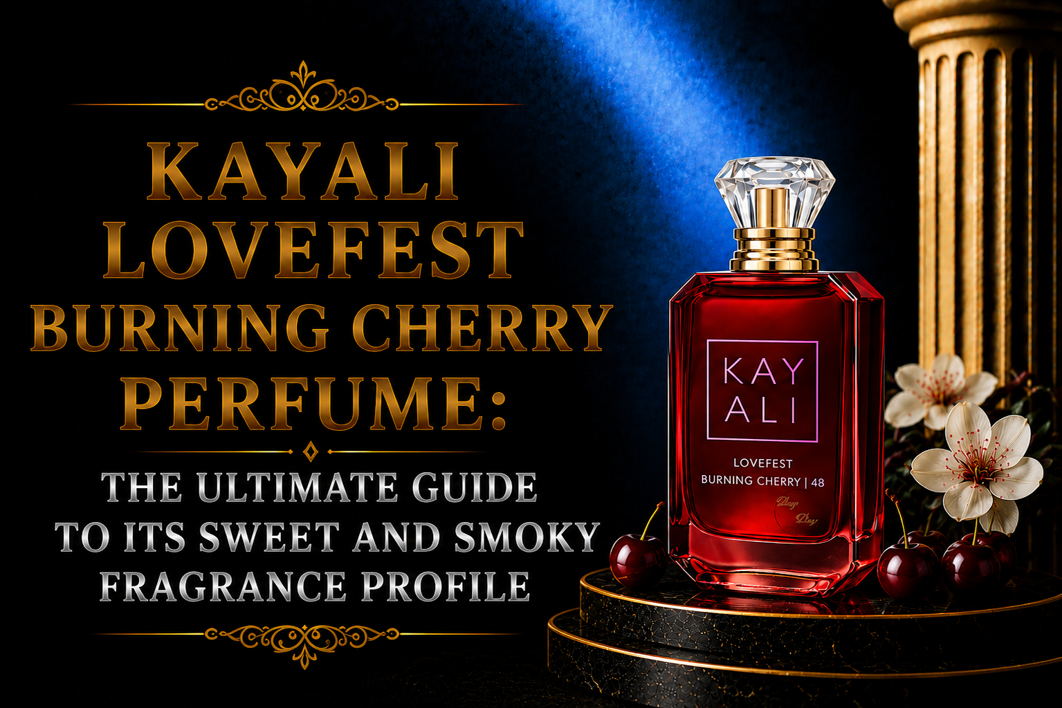 Kayali Lovefest Burning Cherry Perfume: The Ultimate Guide to Its Sweet and Smoky Fragrance Profile
