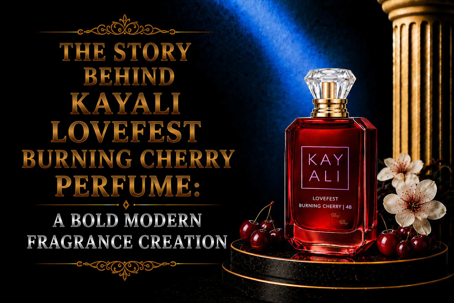 The Story Behind Kayali Lovefest Burning Cherry Perfume: A Bold Modern Fragrance Creation
